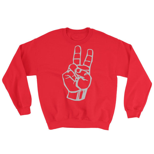 Peace Crewneck - PND Apparel, Peace Crewneck - Sweatshirts, tshirts, longsleeve, black and white, pillow, phonecase, poster, PND Apparel - Pnd Apparel