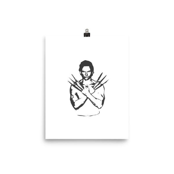 Logan Poster - PND Apparel, Logan Poster - Sweatshirts, tshirts, longsleeve, black and white, pillow, phonecase, poster, PND Apparel - Pnd Apparel