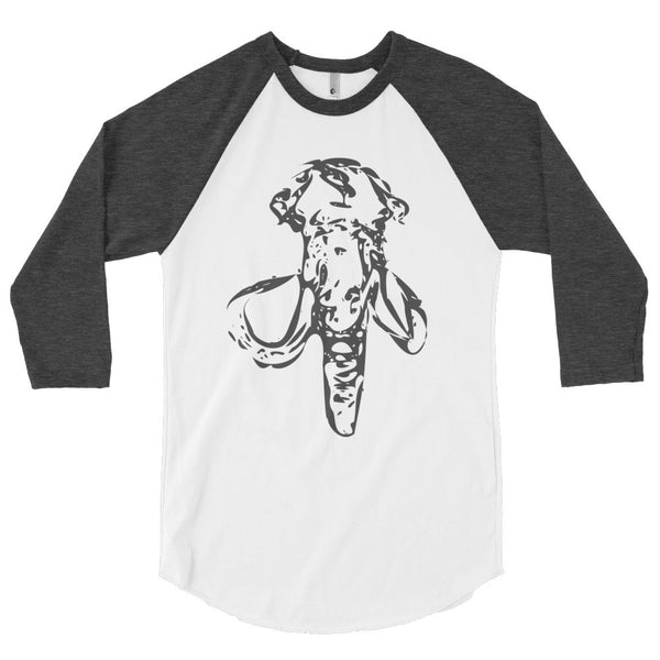 Mammoth Baseball Tee - PND Apparel, Mammoth Baseball Tee - Sweatshirts, tshirts, longsleeve, black and white, pillow, phonecase, poster, PND Apparel - Pnd Apparel
