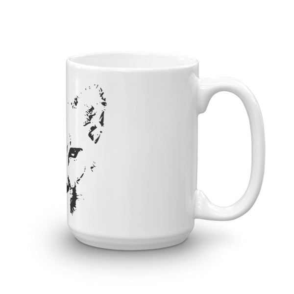 Mountain Lion Mug - PND Apparel, Mountain Lion Mug - Sweatshirts, tshirts, longsleeve, black and white, pillow, phonecase, poster, PND Apparel - Pnd Apparel