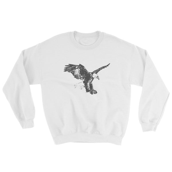 Bird of Prey Crewneck - PND Apparel, Bird of Prey Crewneck - Sweatshirts, tshirts, longsleeve, black and white, pillow, phonecase, poster, PND Apparel - Pnd Apparel