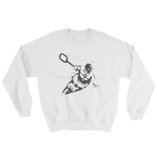 Whitewater Hustle Crewneck - PND Apparel, Whitewater Hustle Crewneck - Sweatshirts, tshirts, longsleeve, black and white, pillow, phonecase, poster, PND Apparel - Pnd Apparel