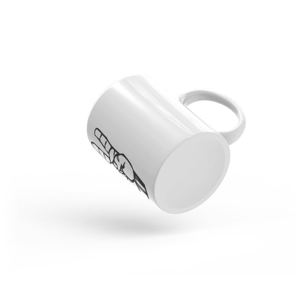 Peace Mug - PND Apparel, Peace Mug - Sweatshirts, tshirts, longsleeve, black and white, pillow, phonecase, poster, PND Apparel - Pnd Apparel