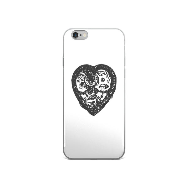 Steampunk Heart Phone Case - PND Apparel, Steampunk Heart Phone Case - Sweatshirts, tshirts, longsleeve, black and white, pillow, phonecase, poster, PND Apparel - Pnd Apparel