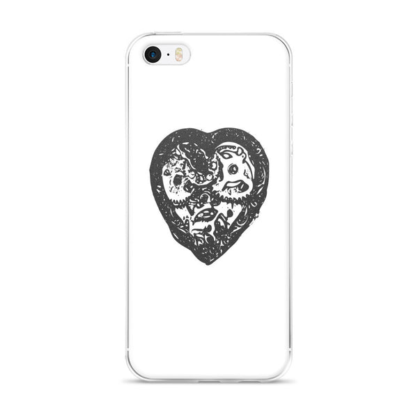 Steampunk Heart Phone Case - PND Apparel, Steampunk Heart Phone Case - Sweatshirts, tshirts, longsleeve, black and white, pillow, phonecase, poster, PND Apparel - Pnd Apparel