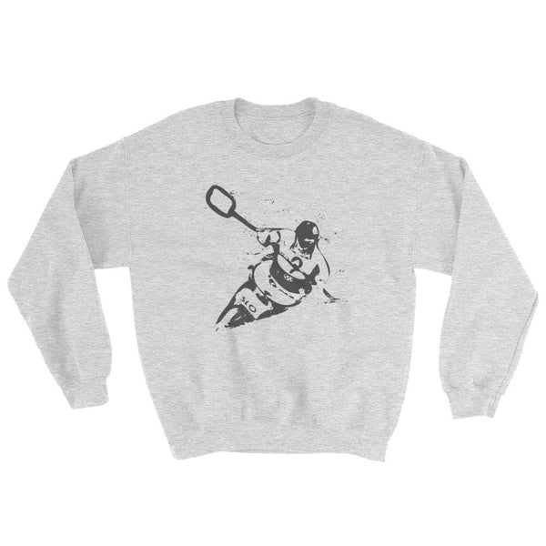 Whitewater Hustle Crewneck - PND Apparel, Whitewater Hustle Crewneck - Sweatshirts, tshirts, longsleeve, black and white, pillow, phonecase, poster, PND Apparel - Pnd Apparel
