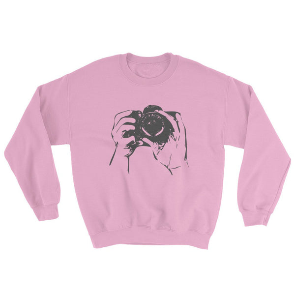 Capture the Moment Crewneck - PND Apparel, Capture the Moment Crewneck - Sweatshirts, tshirts, longsleeve, black and white, pillow, phonecase, poster, PND Apparel - Pnd Apparel