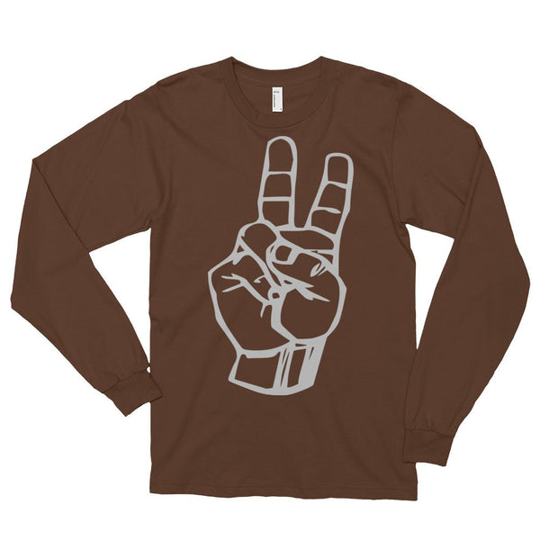 Peace Longsleeve - PND Apparel, Peace Longsleeve - Sweatshirts, tshirts, longsleeve, black and white, pillow, phonecase, poster, PND Apparel - Pnd Apparel