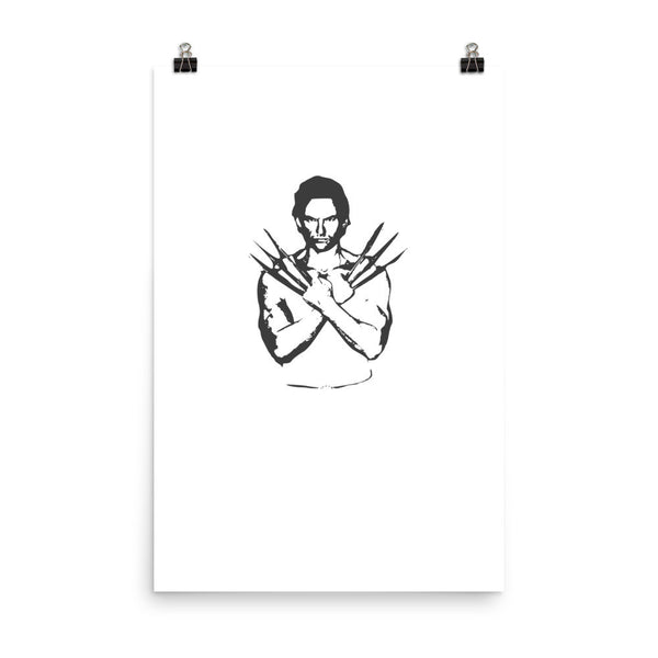 Logan Poster - PND Apparel, Logan Poster - Sweatshirts, tshirts, longsleeve, black and white, pillow, phonecase, poster, PND Apparel - Pnd Apparel