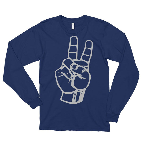 Peace Longsleeve - PND Apparel, Peace Longsleeve - Sweatshirts, tshirts, longsleeve, black and white, pillow, phonecase, poster, PND Apparel - Pnd Apparel