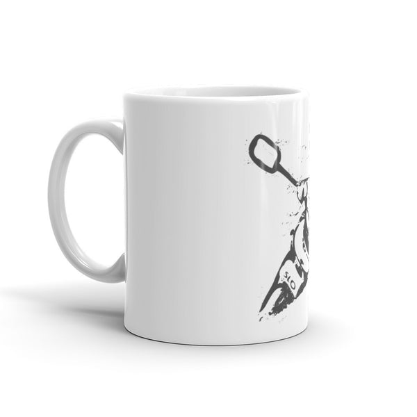 Whitewater Hustle Mug - PND Apparel, Whitewater Hustle Mug - Sweatshirts, tshirts, longsleeve, black and white, pillow, phonecase, poster, PND Apparel - Pnd Apparel