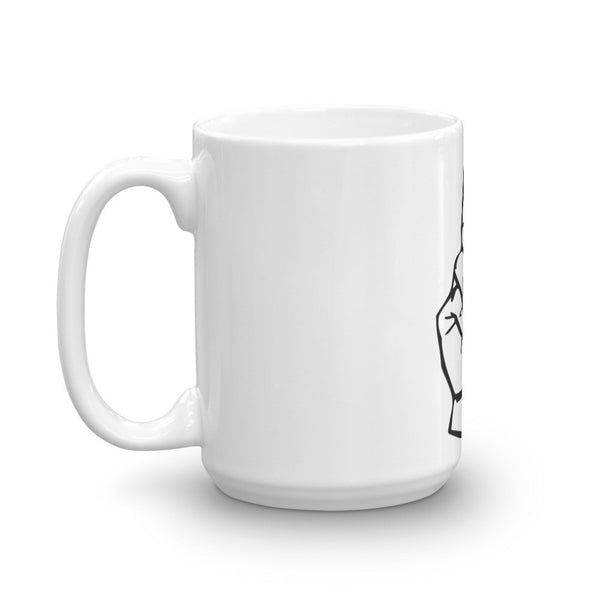 Peace Mug - PND Apparel, Peace Mug - Sweatshirts, tshirts, longsleeve, black and white, pillow, phonecase, poster, PND Apparel - Pnd Apparel