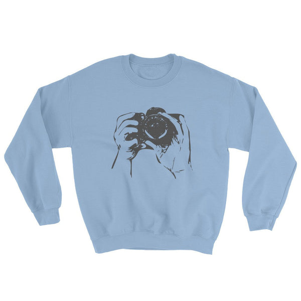 Capture the Moment Crewneck - PND Apparel, Capture the Moment Crewneck - Sweatshirts, tshirts, longsleeve, black and white, pillow, phonecase, poster, PND Apparel - Pnd Apparel