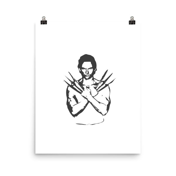 Logan Poster - PND Apparel, Logan Poster - Sweatshirts, tshirts, longsleeve, black and white, pillow, phonecase, poster, PND Apparel - Pnd Apparel