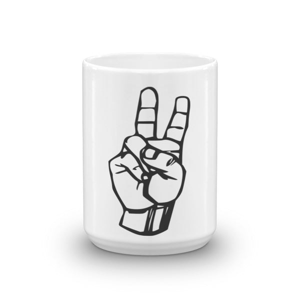 Peace Mug - PND Apparel, Peace Mug - Sweatshirts, tshirts, longsleeve, black and white, pillow, phonecase, poster, PND Apparel - Pnd Apparel