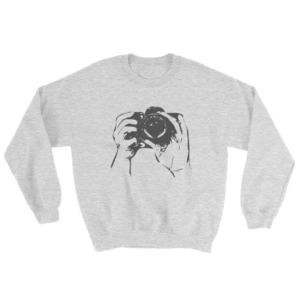 Capture the Moment Crewneck - PND Apparel, Capture the Moment Crewneck - Sweatshirts, tshirts, longsleeve, black and white, pillow, phonecase, poster, PND Apparel - Pnd Apparel