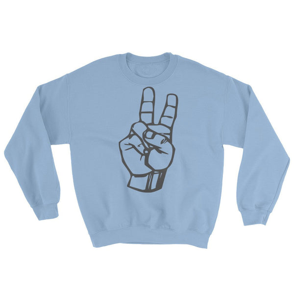 Peace Crewneck - PND Apparel, Peace Crewneck - Sweatshirts, tshirts, longsleeve, black and white, pillow, phonecase, poster, PND Apparel - Pnd Apparel