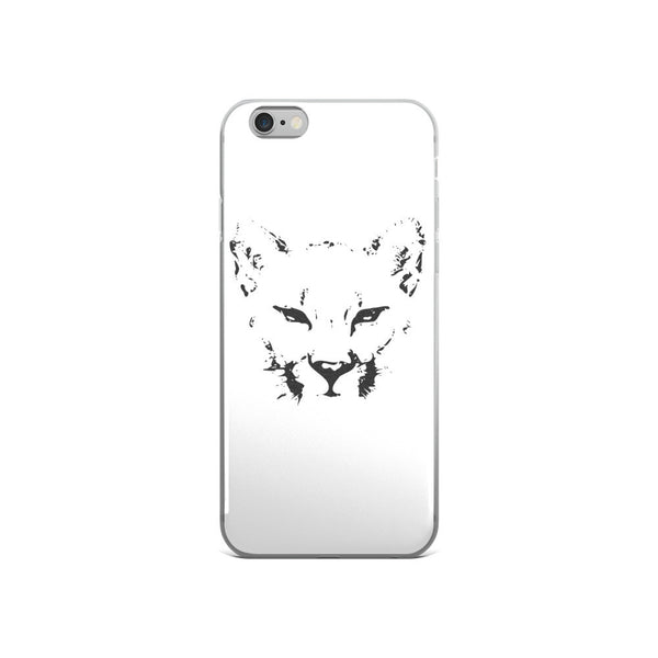 Mountain Lion iPhone Case - PND Apparel, Mountain Lion iPhone Case - Sweatshirts, tshirts, longsleeve, black and white, pillow, phonecase, poster, PND Apparel - Pnd Apparel