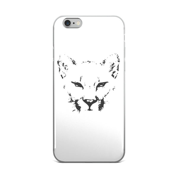 Mountain Lion iPhone Case - PND Apparel, Mountain Lion iPhone Case - Sweatshirts, tshirts, longsleeve, black and white, pillow, phonecase, poster, PND Apparel - Pnd Apparel