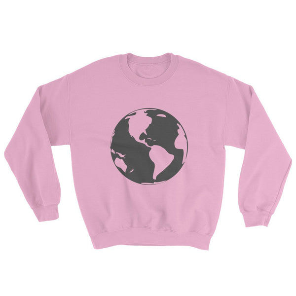 Around the World Crewneck - PND Apparel, Around the World Crewneck - Sweatshirts, tshirts, longsleeve, black and white, pillow, phonecase, poster, PND Apparel - Pnd Apparel