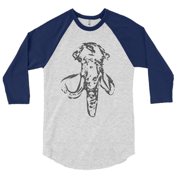 Mammoth Baseball Tee - PND Apparel, Mammoth Baseball Tee - Sweatshirts, tshirts, longsleeve, black and white, pillow, phonecase, poster, PND Apparel - Pnd Apparel