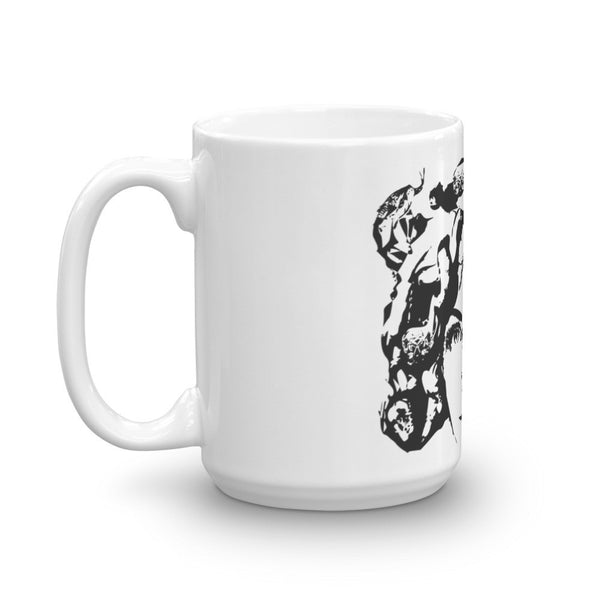 Medudsa Mug - PND Apparel, Medudsa Mug - Sweatshirts, tshirts, longsleeve, black and white, pillow, phonecase, poster, PND Apparel - Pnd Apparel