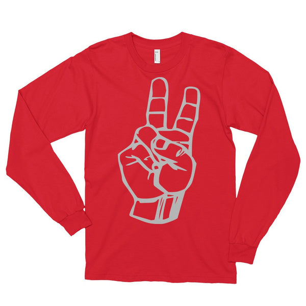 Peace Longsleeve - PND Apparel, Peace Longsleeve - Sweatshirts, tshirts, longsleeve, black and white, pillow, phonecase, poster, PND Apparel - Pnd Apparel