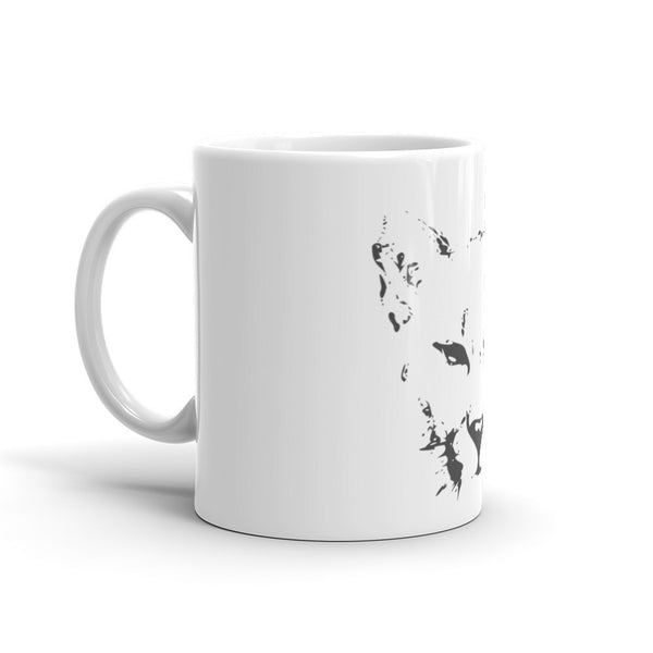 Mountain Lion Mug - PND Apparel, Mountain Lion Mug - Sweatshirts, tshirts, longsleeve, black and white, pillow, phonecase, poster, PND Apparel - Pnd Apparel