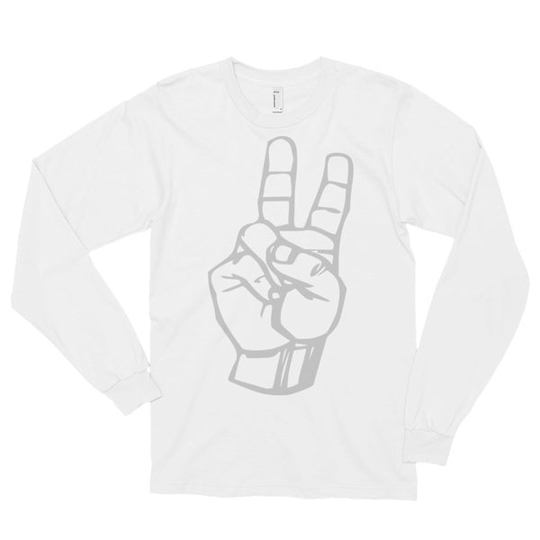 Peace Longsleeve - PND Apparel, Peace Longsleeve - Sweatshirts, tshirts, longsleeve, black and white, pillow, phonecase, poster, PND Apparel - Pnd Apparel