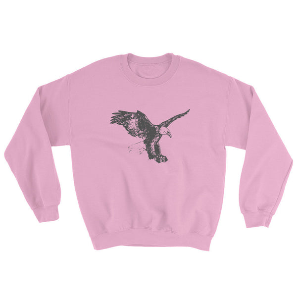 Bird of Prey Crewneck - PND Apparel, Bird of Prey Crewneck - Sweatshirts, tshirts, longsleeve, black and white, pillow, phonecase, poster, PND Apparel - Pnd Apparel