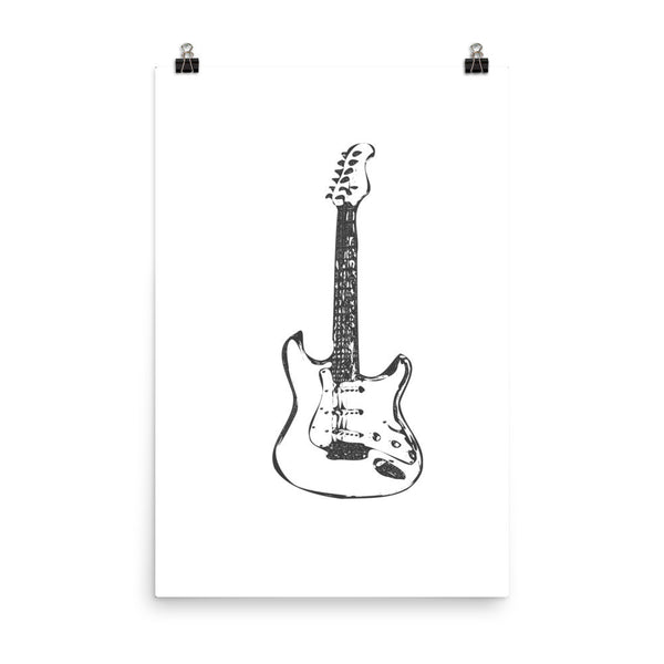 Rock On Poster - PND Apparel, Rock On Poster - Sweatshirts, tshirts, longsleeve, black and white, pillow, phonecase, poster, PND Apparel - Pnd Apparel