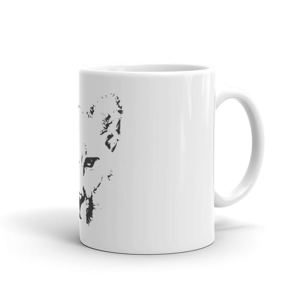 Mountain Lion Mug - PND Apparel, Mountain Lion Mug - Sweatshirts, tshirts, longsleeve, black and white, pillow, phonecase, poster, PND Apparel - Pnd Apparel