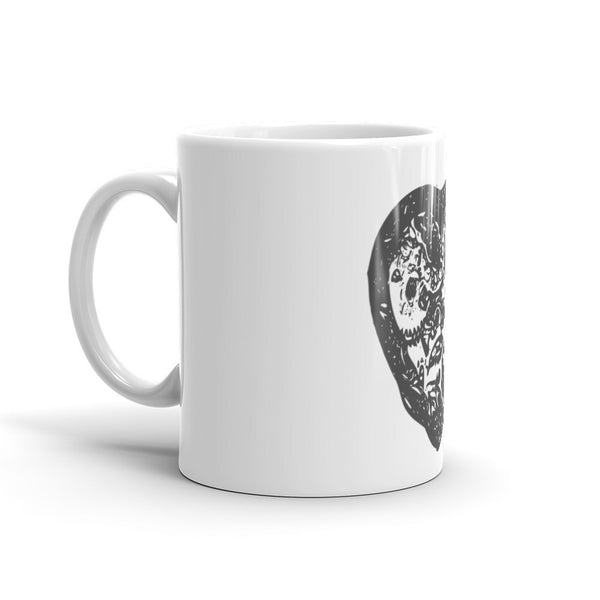 Steampunk Heart Mug - PND Apparel, Steampunk Heart Mug - Sweatshirts, tshirts, longsleeve, black and white, pillow, phonecase, poster, PND Apparel - Pnd Apparel