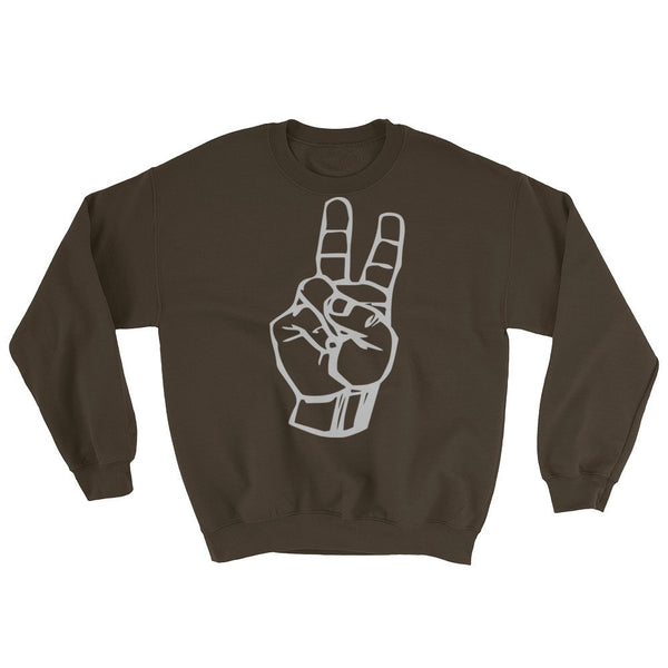 Peace Crewneck - PND Apparel, Peace Crewneck - Sweatshirts, tshirts, longsleeve, black and white, pillow, phonecase, poster, PND Apparel - Pnd Apparel