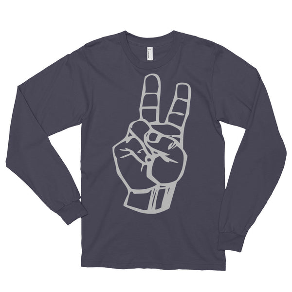 Peace Longsleeve - PND Apparel, Peace Longsleeve - Sweatshirts, tshirts, longsleeve, black and white, pillow, phonecase, poster, PND Apparel - Pnd Apparel