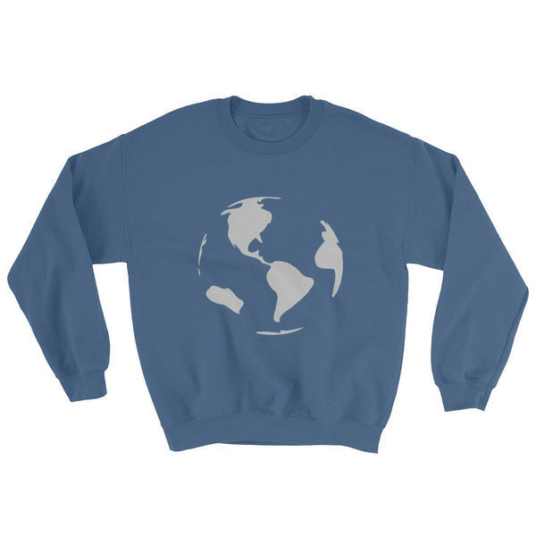 Around the World Crewneck - PND Apparel, Around the World Crewneck - Sweatshirts, tshirts, longsleeve, black and white, pillow, phonecase, poster, PND Apparel - Pnd Apparel