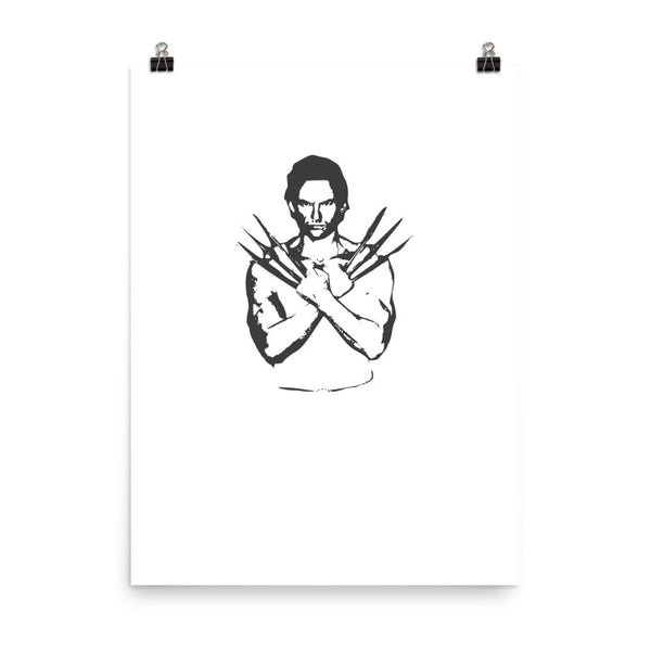 Logan Poster - PND Apparel, Logan Poster - Sweatshirts, tshirts, longsleeve, black and white, pillow, phonecase, poster, PND Apparel - Pnd Apparel