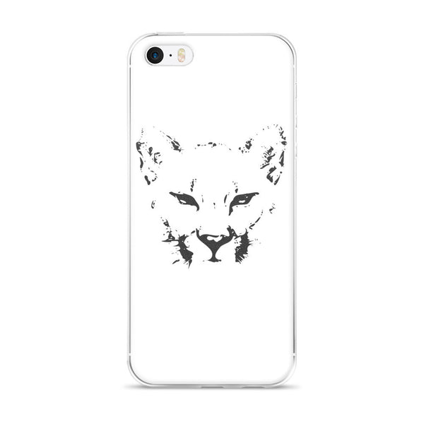 Mountain Lion iPhone Case - PND Apparel, Mountain Lion iPhone Case - Sweatshirts, tshirts, longsleeve, black and white, pillow, phonecase, poster, PND Apparel - Pnd Apparel