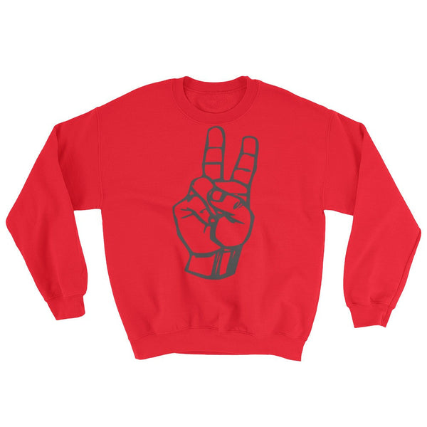Peace Crewneck - PND Apparel, Peace Crewneck - Sweatshirts, tshirts, longsleeve, black and white, pillow, phonecase, poster, PND Apparel - Pnd Apparel