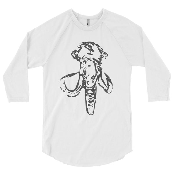 Mammoth Baseball Tee - PND Apparel, Mammoth Baseball Tee - Sweatshirts, tshirts, longsleeve, black and white, pillow, phonecase, poster, PND Apparel - Pnd Apparel